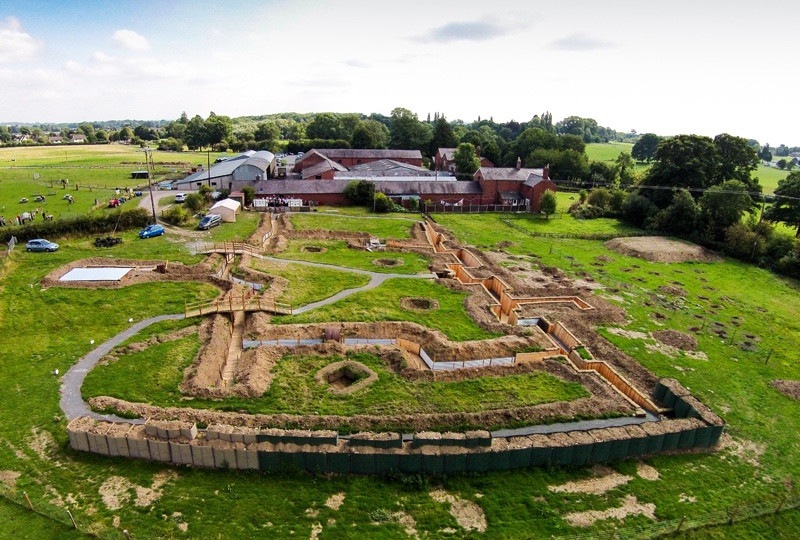 Park hall trenches Park hall trenches