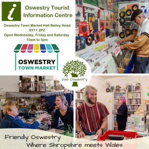 Oswestry Shropshire friendly town market
