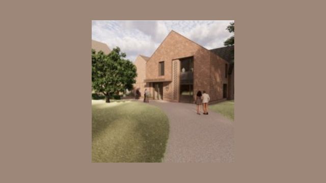 New Arts building at Oswestry School.